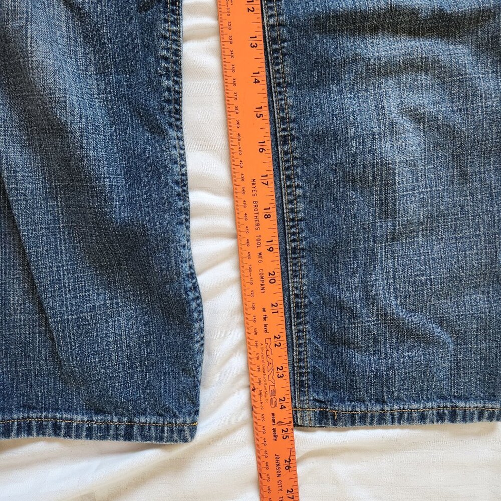 Vintage Polo Jeans Co Ralph Lauren Pants Boys Size 4 Denim Straight Leg Blue - Picture 7 of 9